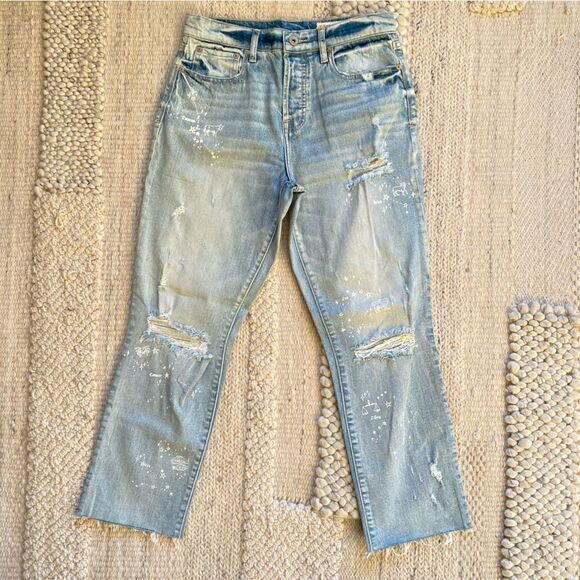 Pistola High-Rise Astrology Straight-Leg Jeans in What's Your Sign Size 27 - Picture 5 of 9